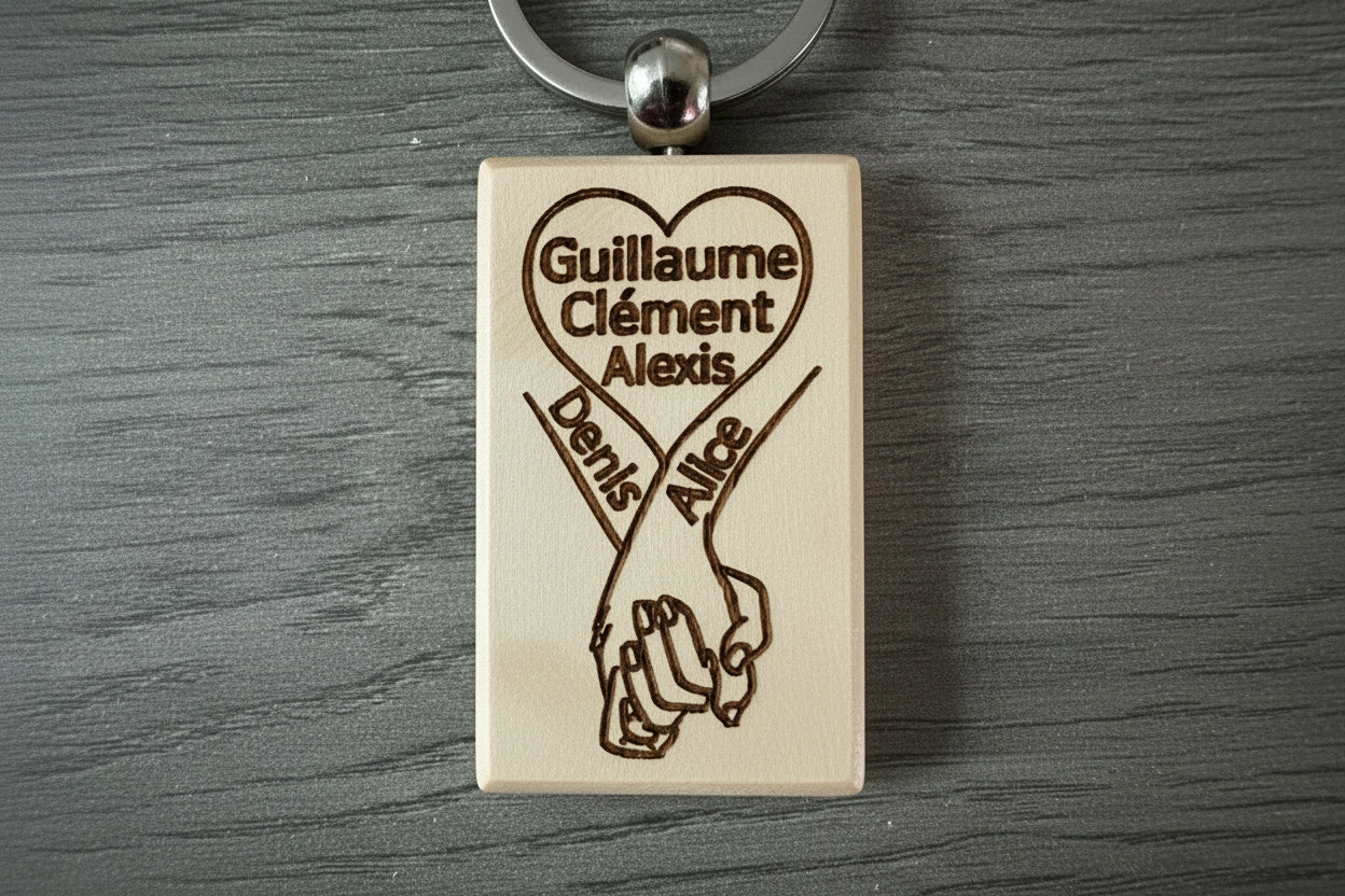 Porte-clés personnalisable