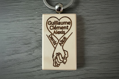 Porte-clés personnalisable